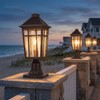 NAXTTII Dusk to Dawn Outdoor Post Lights Waterproof Pole Light