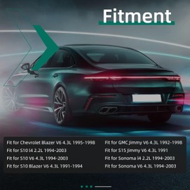 Front Left and Right ABS Wheel Speed Sensor ALS547 ABS657 Fit for Blazer 1995-1997, Fit for S10 1995-2003, Fit for S10 Blazer 1991-1994, Fit for Jimmy 1991-1997, Fit for Sonoma 1995-2003