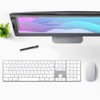 Boaulee Ultra Thin Silicone A1843 Keyboard Cover Skin for iMac