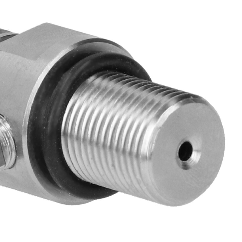 Soda Cylinder Valve Electroplating Brass CO2 Valve Adapter for M18x1.5