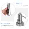 Ciieeo Stainless Steel Lotion Bottle Refillable Soap Dispenser Foaming Soap