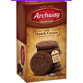 Archway Chocolate Lovers Soft Dutch Cocoa Cookies, 8.75 Oz