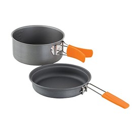 Chub Unisex's NRG 2 Piece Cook Set, Black/Orange, One Size