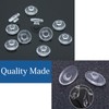 5 Pairs Eyeglasses Nose Pads Round Push in Nose Pieces,Slide