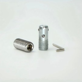 BOLEXN Doll Head Stand with M16 Ball Screw Rod, Stainless Steel Round Tray, Doll Making Supplies (2)