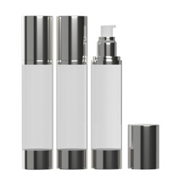 Premium Airless Pump Bottle for Creams and Lotions – Leak-Proof, BPA-Free Cosmetic Dispenser for Skincare & Beauty Products – Refillable, Travel-Friendly, Preserves Freshness (120 ML)