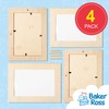 Baker Ross Portafoto di Legno per Bambini da Realizzare, Personalizzare