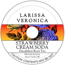 Strawberry Cream Soda Dandelion Root Tea (Single Serve K-Cup Pods) (12 pods, ZIN: 575811) - 2 Pack