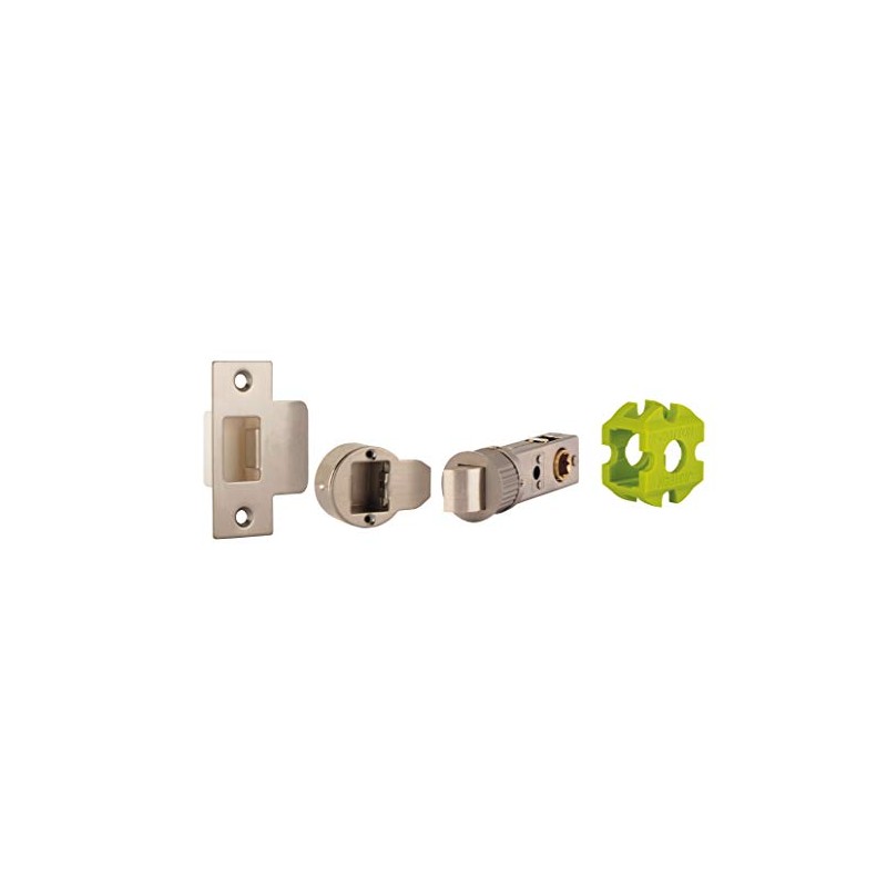 Jigetch JTL4220 Smart Passage Latch, Satin Nickel