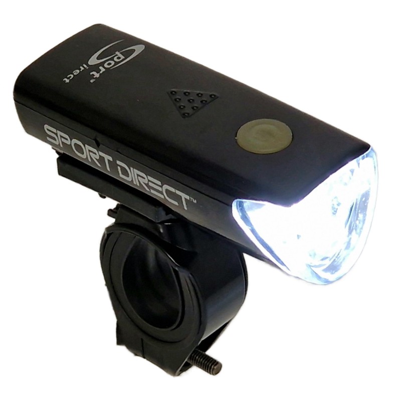 Sport Direct Mega White 20 Lumen Front Light. Focused beam.