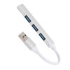 QANYEGN 4 Port USB3.0 Hub, Aluminum Alloy USB Splitter, USB