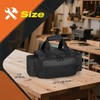 Trahzia Small Tool Bag With Anti-Friction Bottom, 12-Inch Tool Organizer