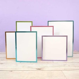 Hunkydory - Foiled Edge Card Blanks & Envelopes Megabuy - Pastel Edition