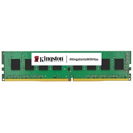 キングストンテクノロジー Kingston Kingston Desktop PC Memory, DDR4, 3200MT/S, 16GB x 1, Non-ECC, Unbuffered DIMM CL22, KCP432NS8/16, 100% Compatible