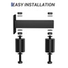 TOIMIOTOIM Adjustable Slide Gate Guide Roller,Heavy Duty 3" Thickening Sliding