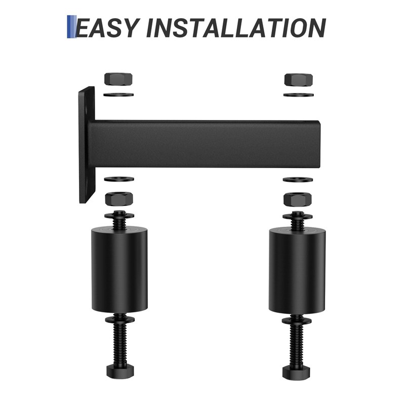 TOIMIOTOIM Adjustable Slide Gate Guide Roller,Heavy Duty 3" Thickening Sliding