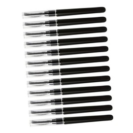 Healeved Lash Comb 12pcs Makeup Brush Set Travel Makeup Tool Eyelash Spoolie Lash Brush