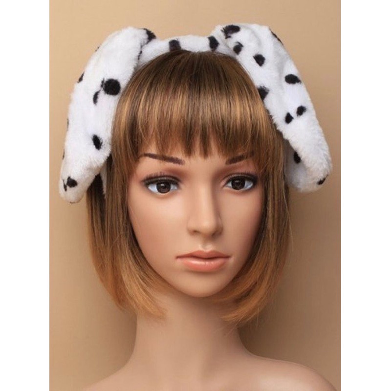 Dalmatian Dog Puppy Floppy Ears On An Alice Hair Band