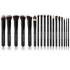 SHANY Artisans Easel 18 Piece Elite Cosmetics Brush Collection, Black