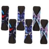 FOMIYES 6pcs Bamboo Charcoal Sanitary Pad Quick Absorbent Comfortable Period