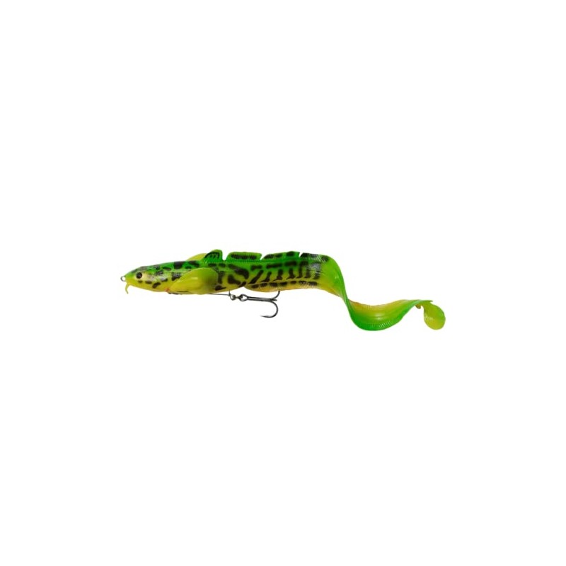 Savage Gear 3D Burbot Shallow Rubber Bait, Colour: Firetiger, Length