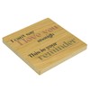 I Can't Say I Love You Enough Solid Oak Coaster,