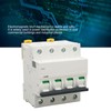 Miniature Circuit Breaker PA66 Flame Retardant Housing 4P Automatic Circuit
