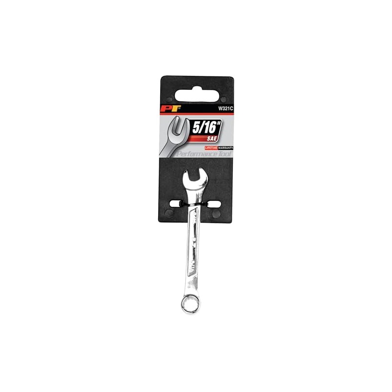 Performance Tool W321C Combination Wrench, 5/16