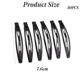 Hair Clips Large Snap Hair Clips Long Non Slip Snap for Women Fine Hair Hair Accessories for Men Girls Hair Styling (3 inch)