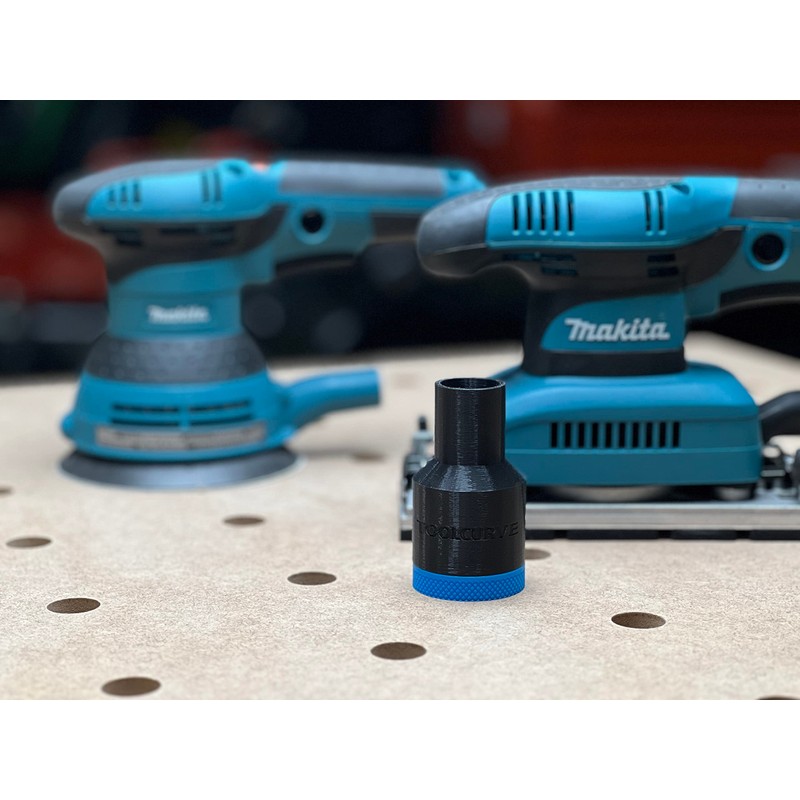 ToolCurve's Hose Adapter Compatible with Festool 27mm Hose to Makita