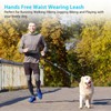 Uppetly Hands Free Dog Running Leash with Adjustable Waist Belt,