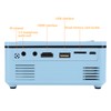 Projector Mini LED Portable 1080P HDMI MultiFunction Home Theater S361