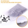 WIN.MAX 1000 dart tips, 2BA black soft dart tips, plastic