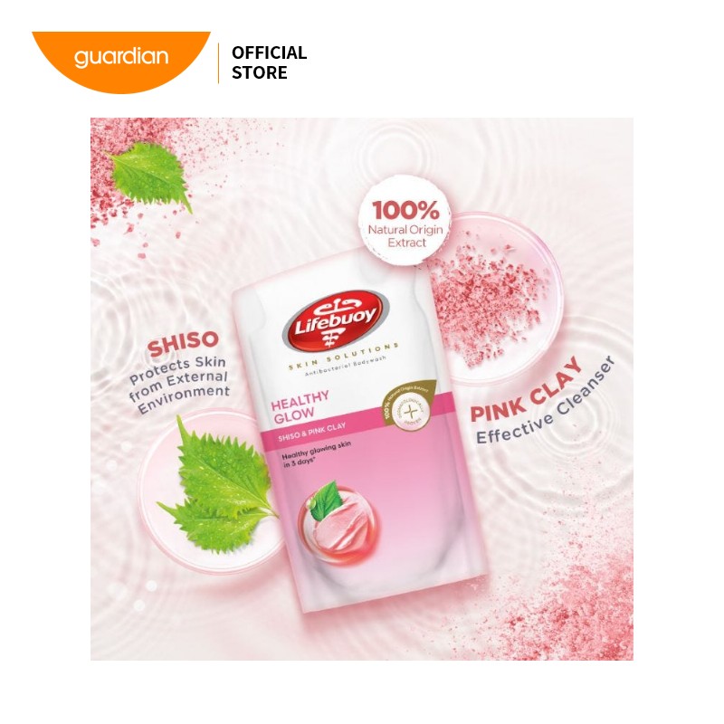 Lifebuoy Body Wash Refill Shiso and Pink Clay 700ml