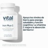 Vital Nutrients Hierro Plus 200 Apoya Cognición Saludable Niveles Energía