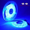 TOPAI 12V COB LED Strip Light Blue 16.4ft Waterproof IP65