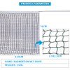 Green Badminton Net with Rope Cable Single-Edged Volleyball Net Outdoor