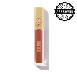 Labial líquido hidratante de larga duración Amore Satin Lip Creme, tono Velvet, Milani