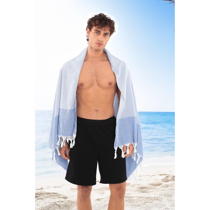 Heré Mood 100% Recycled Cotton Hammam Towel - 90 x
