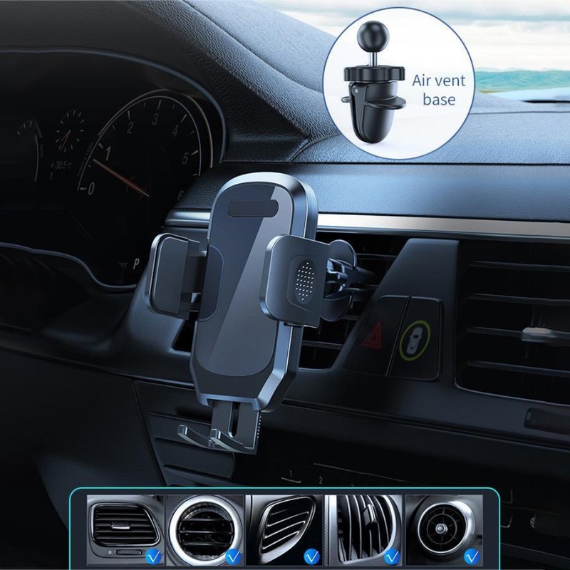 Phone Mount for Car Gooseneck Car Phone Holder for Dashboard