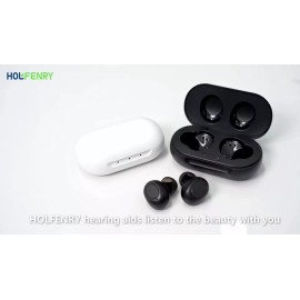 HOLFENRY Digital Hearing Aids Noise Cancelling 16 Channel Severe Loss Sound Amplifier ITE