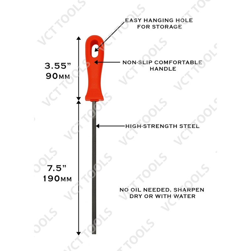 J&R Quality Tools VCT 3 Piece Chainsaw Chain Saw Chain