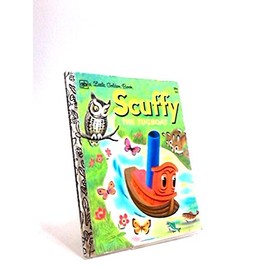 A Little Golden Book #363 - Scuffy the Tugboat and His Adventures Down the River