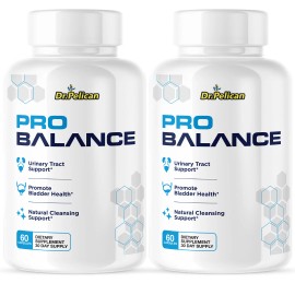 Pelican Vitamins Pro Balance- Prostate Support- 2 Bottles- 120 Capsules