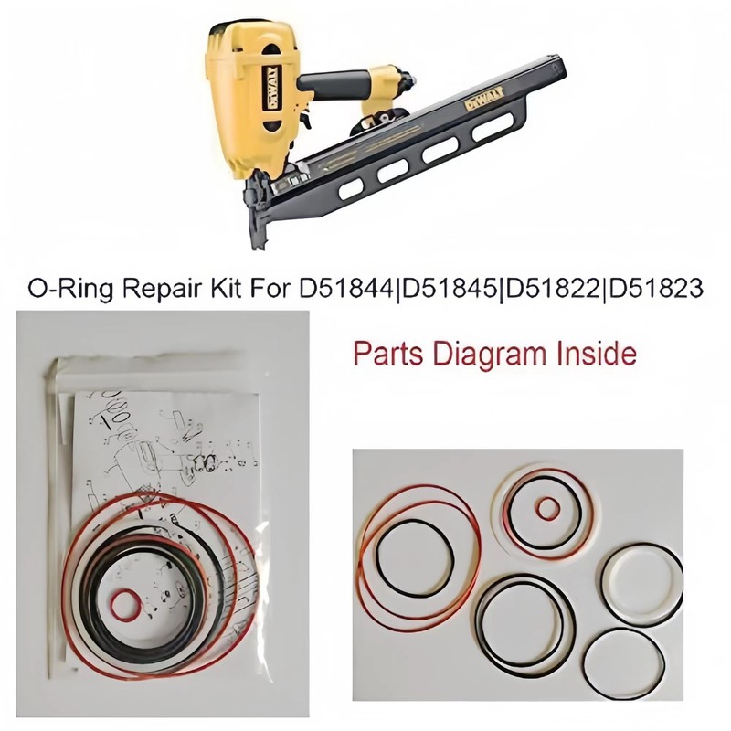 Generic D51844 Maintenance O-Ring Universal Frame Nail Rebuild Kit Compatible