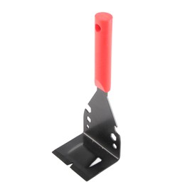 Trim Puller Tile Removal Tool Stainless Steel Multifunctional Effortless Use Compact Molding Removal Tool for Baseboard Red