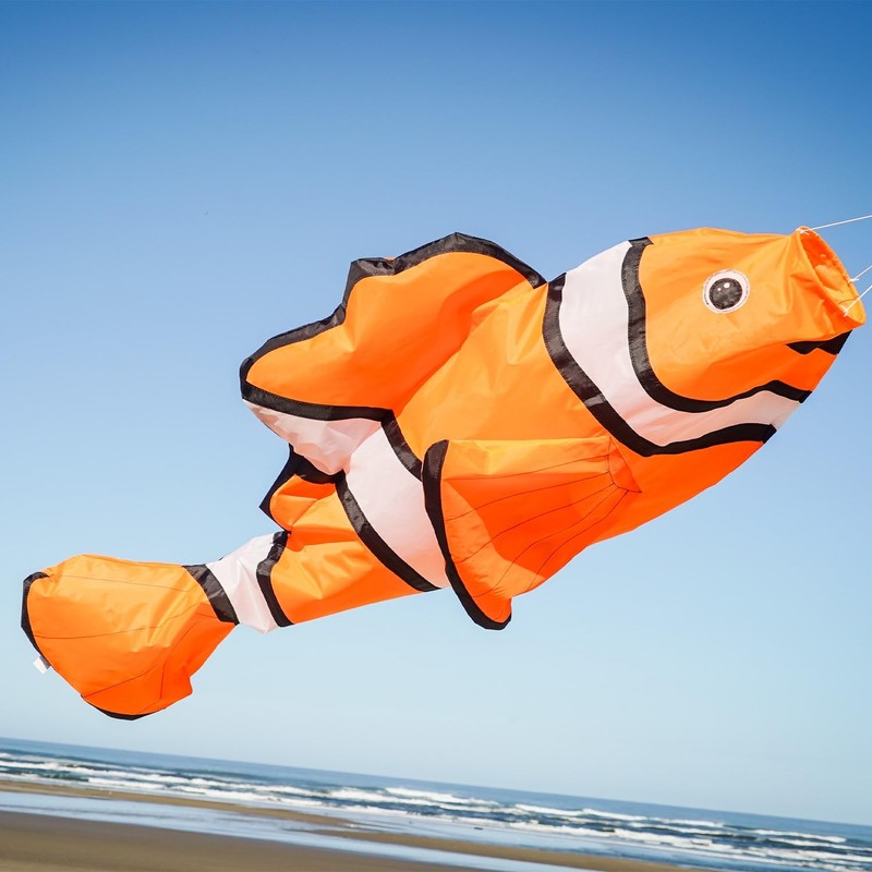 In the Breeze 5251 — Clownfish Big Breeze Windsock™ —