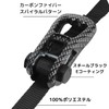 GANGWAY JAPAN Tie Down Belt, Lashing Belt, Black, Carbon Style,