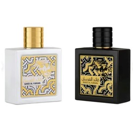 Lattafa perfumes | Qaeed Al Fursan (set of 2) 3.4 Oz (100ml) | Unisex Parfum | Fruity & Vanilla Fragrance