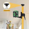 Laser Level Pole with Adjustable Mount 1/4-Inch by 20-Inch, 12